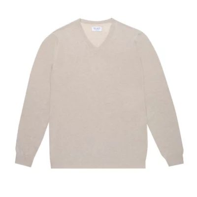 Pull Teddy Smith Beige Cotelé - Taille XL Homme - Renfort Coude - Très Bon état