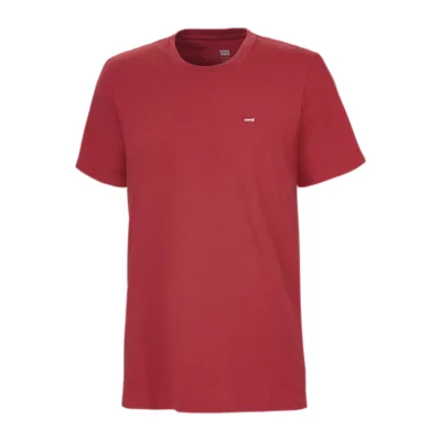 T-shirt Rouge Homme Levi's - Taille M - Coton, Manches Courtes - Occasion Très Bon état