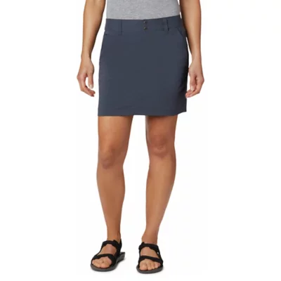 Jupe Droite Eddie Bauer Grise - Taille 10 Femme, Occasion Excellent état, Style Randonnée
