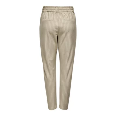 Pantalon Femme Only Poptrash Sally Easy – Maille Rib Confort Mi-Haut Taille Cordon – Style Décontracté Tendance
