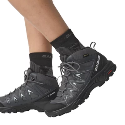 Chaussures De Randonnée Femme X BRAZE MID GORE-TEX NOIR SALOMON