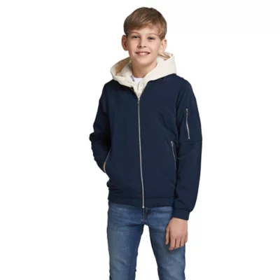 Sweat à capuche logo enfant Ferrari noir