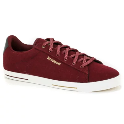 Agate Noir Le Coq Sportif Agate Femme Brun Chaussures En Toile