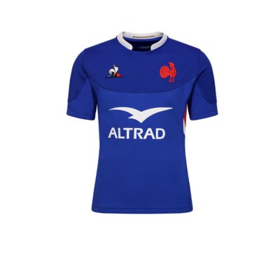 Maillot Enfant Ffr Xv De France Domicile 2019 Bleu Le Coq Sportif Intersport