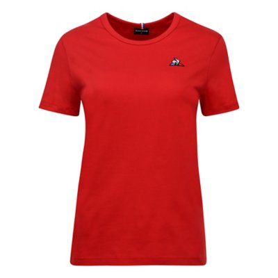 t shirt le coq sportif femme rose