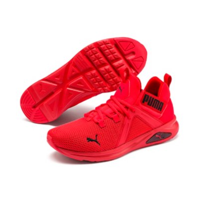 chaussures puma rouge homme