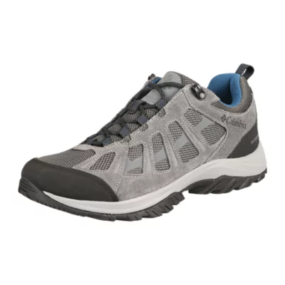 Columbia Redmond 3 WP Chaussures Randonnée Homme Imperméables - Confort Techlite, Semelle Accrocheuse, Cuir Suédé
