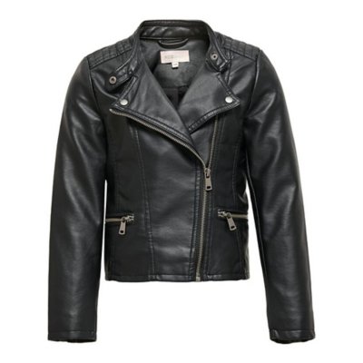 Veste moto enfant Buse Breno noir