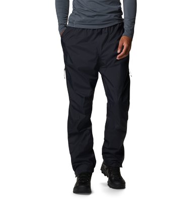 Pantalon De Pluie Columbia Gris Homme Taille L - Imperméable PVC/nylon Doublé, USA