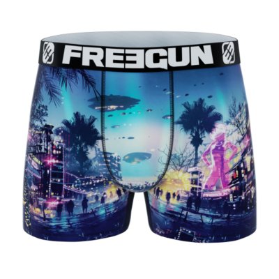 FREEGUN Boxer Loup Freegun Noir Homme NOIR | Homme La Halle Sous-vêtements
