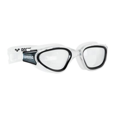 AqtivAqua DX Lunettes de Natation Lunettes Piscine Enfants Adultes Femme  Homme (Blanc, Teinte) 