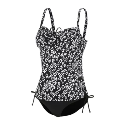 Firefly Top Tankini Mia Asciugatura Rapida Con Imbottitura Rimovibile – Nero, Taglia 36 Donna - 4