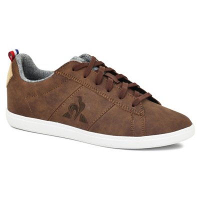 Le coq sportif on sale basket enfant brun