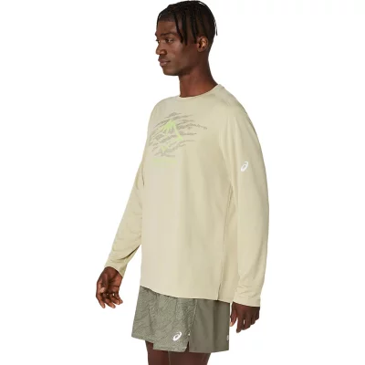 T-shirt Manches Longues Aventure Des Toiles Beige - Taille 44, Coton Stretch Occasion