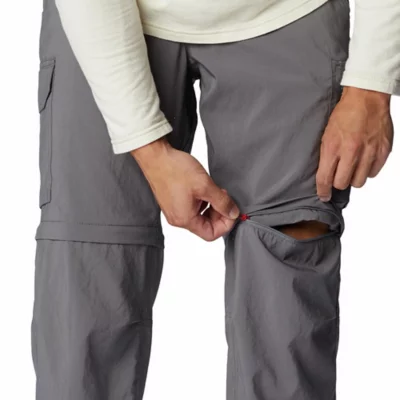Columbia Silver Ridge II Convertible – Pantalon Randonnée Homme Zip-Off Respirant Omni-Wick UPF50