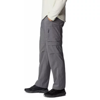 Pantalon Randonnée Convertible Homme 2024 – Cargo Multi-poches Amovible, Léger, Séchage Rapide, Extensible