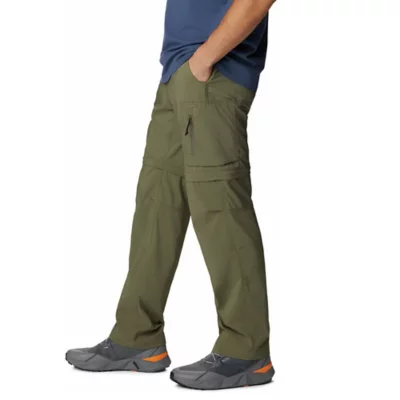 Pantalon Cargo Convertible Homme - Imperméable, Séchage Rapide, Jambes Amovibles, Poches Multiples Randonnée Trekking
