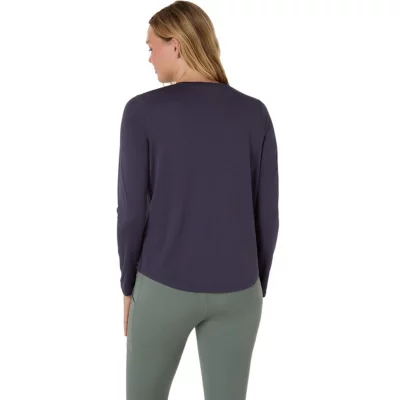 T-shirt Manches Longues Sur Mesure ICEFIL - Violet Et Blanc, Neuf Sous Emballage