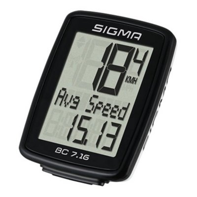 Compteur De Vélo Compteur Avec Fil Bc 716 SIGMA