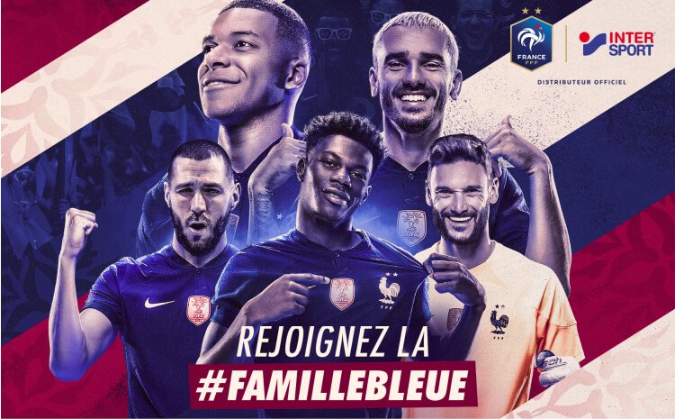 Maillot équipe de france 2 étoiles intersport hot sale