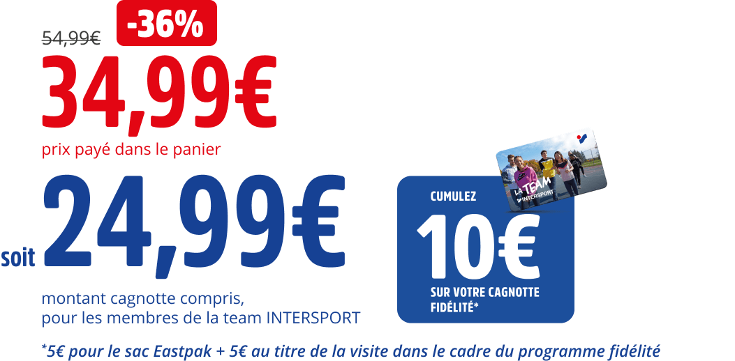 Bagagerie Promo sac dos Intersport