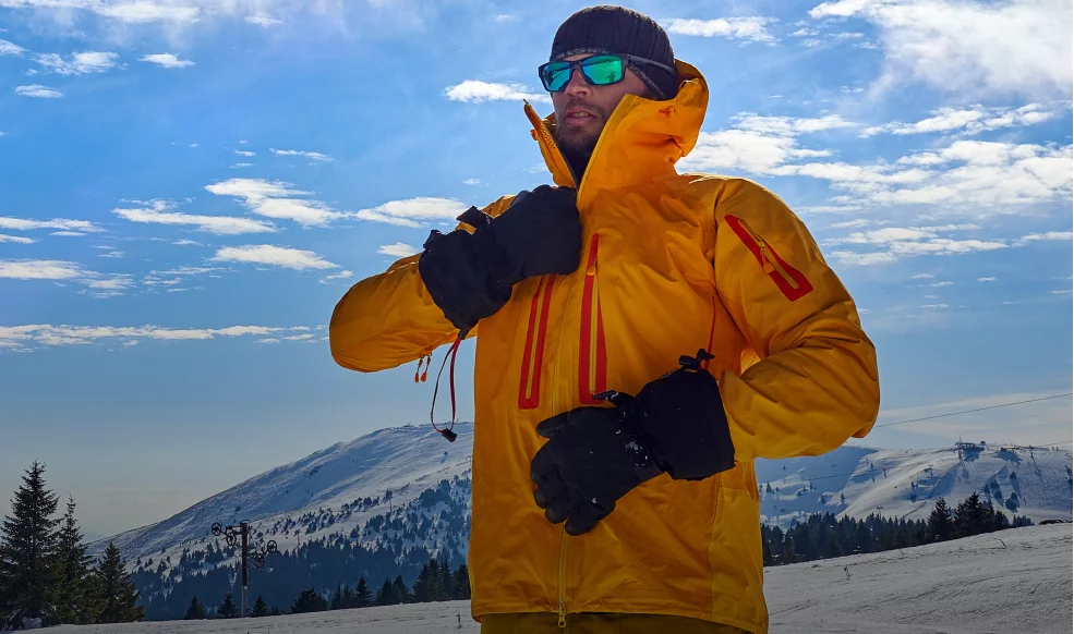 LOUER TENUE DE SKI HOMME COLUMBIA RED