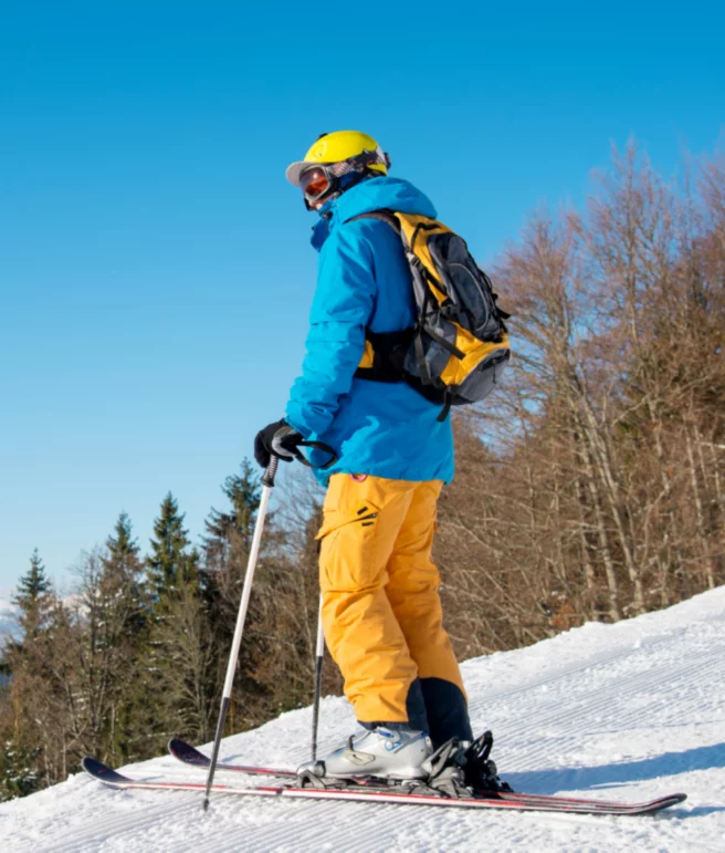 WEDZE Masque de ski enfant de 12 à 36 mois tout temps catégorie 3 jaune