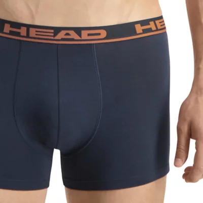 Pacco Da 8 Boxer Uomo Head Base, Shorts In Misto Cotone, Comfort E Vestibilità Perfetta, Nero