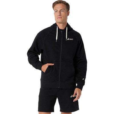 ASICS Sweatshirt Zippe De Training A Capuche Homme Logo Fleece