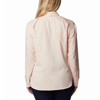 Chemise Columbia Omni-Shade – Femme – M – Verte – Manches Longues – Rando