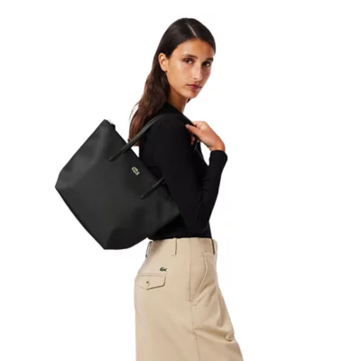Sac à Main Piqué Élégance - Cuir Synthétique Brun, Neuf Sans Étiquettes