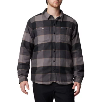 Chemise Columbia Homme XL - Manches Longues - Omni-Mèche - Motif Carreaux - Occasion