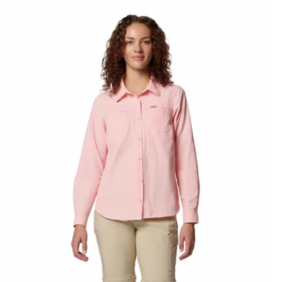 Craghoppers NosiLife Adventure Chemise à manches longues anti-insectes pour femme, Olive sauvage, 40