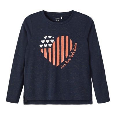 Tee-shirt à manches longues enfant NKFLIRRI LS Multicolore 2063800 NAME-IT