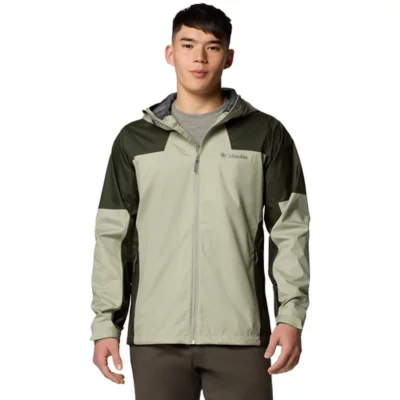 Veste Columbia Inner Limits II Homme - Noir/Blanc, Taille M - Imperméable Légère (Très Bon État)