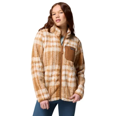 Veste Polaire Femme West Bend Print Full Zip Ii Marron COLUMBIA