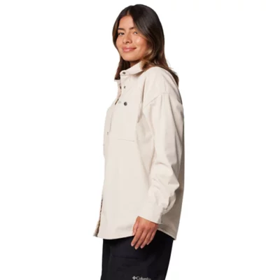 Columbia Chemise de randonnée à Manches Longues Leslie pour Femme, Noir, S
