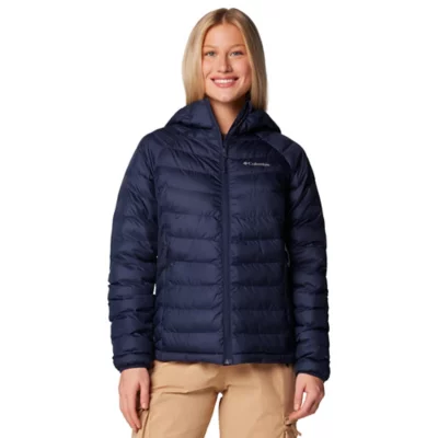 Doudoune De Randonnée Femme Powder Lite II Bleu COLUMBIA INTERSPORT