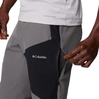 Columbia Silver Ridge Pantalon convertible utilitaire pour homme, Gris, 28 x 30