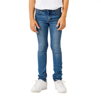 NAME IT KIDS slim fit jeans NKMTHEO XSLIM medium grey denim