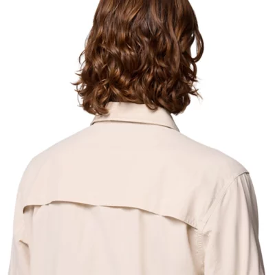 Chemise Columbia Homme Manches Longues, Pêche Et Ventilation, Couleur Marron Moyen