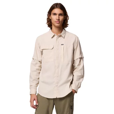 Chemise Columbia Homme XL - Manches Longues - Omni-Mèche - Motif Carreaux - Occasion