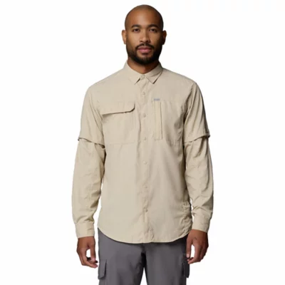 Chemise de randonnée homme, NH100 MC bleu | Martinique
