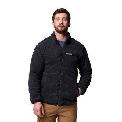 Pull Polaire Columbia Noir Homme Taille M - Léger Avec Zip - Idéal Randonnée