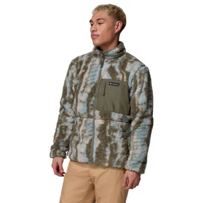 Veste Polaire Columbia Pour Garçon - Taille 14-16 - Vert - Occasion Très Bon état