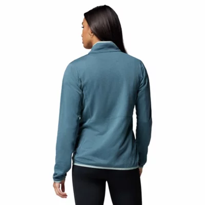Columbia Park View Grid Full Zip Fleece Gris S Femme