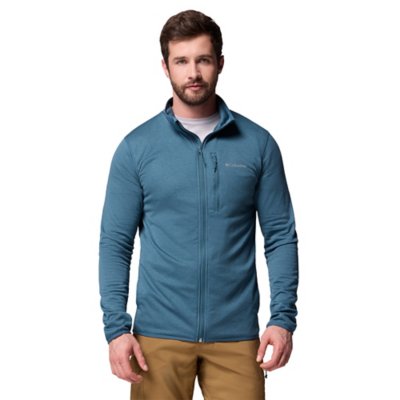 Veste polaire homme Essential Hike Grid Fleece Full Zip Multicolore 2136843 COLUMBIA