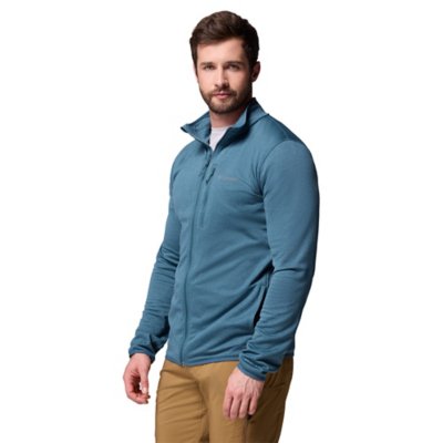 Veste polaire homme Essential Hike Grid Fleece Full Zip Multicolore 2136843 COLUMBIA