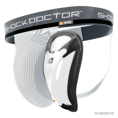 Coquille Bioflex Shock Doctor Coquille De Protection Shock Doctor 213 - Pour Sports De Combat (Boxe, MMA, Karaté), Avec Slip Support Protection Genitale Bioflex