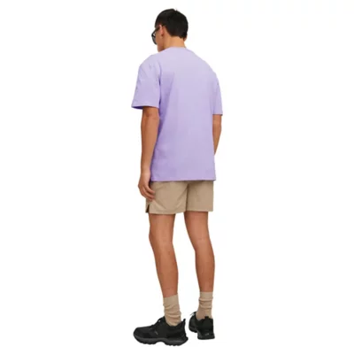 JACK & JONES Jcoclassic Waffle Badge Tee SS Noos T-Shirt, Noir, XXL Homme